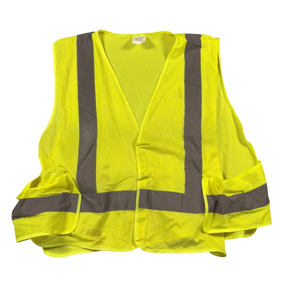 HTF XL Ortho Safety Solutions‎ High Visibility fluorescent yellow Safety Vest